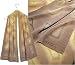ULRIKE Hand Painted Crepe de Chine Silk Scarf, with a web of mauve ombred from lavender gray on the ends to a warm rose in the middle and edged with a hint of peach around keylime centers. Free US shipping.