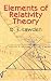 Book Elements of Relativity Theory
