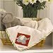Alphabet Soup Appliqued Sherpa Blanket