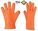 Silicone Heat Resistant Grilling BBQ Gloves for Cooking Smoking Fishing and Camping