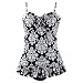 Bikini Set Tankini Tapestry Black