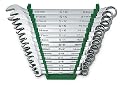 SK 86265 SuperKrome 15 Piece 12 Point 8-Millimeter to 22-Millimeter Combination Wrench Set