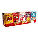 Kelloggs Cereal Variety Pack, 10-Count Packages (Pack of 6)
