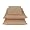 Fieldcrest Lattice Fitted Sheet - Brown (King)