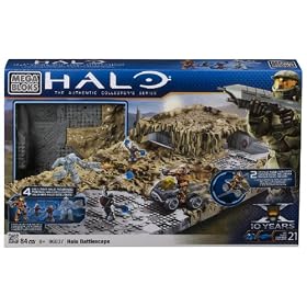 Mega Bloks Halo Battle Field Terrain
