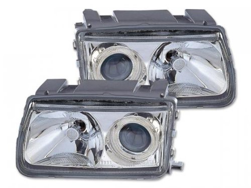 FK Automotive FKFS8105 Design Scheinwerfer passend f&uuml;r VW Polo (Typ 6N) Baujahr 94-99 chro Preisvergleich