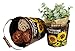 Your Hearts Delight Sunflowers Round Buckets with Handle, 5 by 4-1/4-Inch