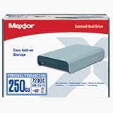 250GB 7200RPM 16MB Buffer USB2.0, Pc, Personal Storage 3100 Series