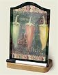 Memo Board ~ Chili Peppers ~ dry-erase glass board ~ with marker ~ code 264
