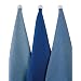 Rushbrookes Pack Of 3 Blue Tea Towels