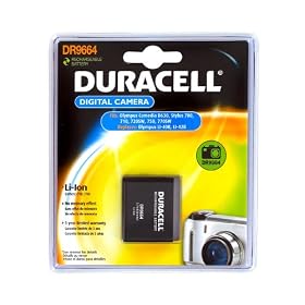 Buy Duracell DR9664 Rechargeable Li-Ion Camera Battery for Olympus LI-40B, Nikon... by Duracell now!