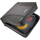 RCA BA25602 256-CD Square Gramercy Nylon CD Wallets