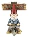 "Go Away" Garden Gnome Un-Welcome Garden Statue