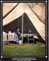 Civil War America Lincoln Mcclellens Art Poster Print - 16" X 20"