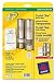 Avery Crystal Clear Labels Laser Circular 24 per Sheet Dia 40mmTransparent   Ref L7780 25  600 Labe