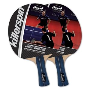 Killerspin 110-07 Jet Set 2-Pack Table Tennis Racket Set