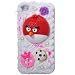 Angry Bird 3D Cake Back Cover for iPhone 4