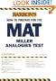 Barron's How to Prepare for the MAT: Miller Analogies Test, 9th Edition