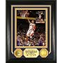 Monta Ellis Golden State Warriors Photo Mint with Two 24KT Gold Coins