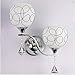 SOLMORE New Modern E27 Crystal Double Heads Wall Light For Living Room Bedroom Bedside Lobby