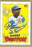 Andre Dawson Autographed/Hand Signed MLB Baseball Card (Chicago Cubs) 1992 Topps for kids