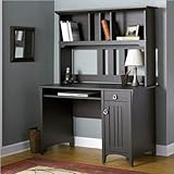 Bush Salinas Desk and Hutch, width 23.25in