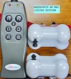 IMAGE OF Groovypets Remote Control Dog Training Shock Collar with Rechargeable Receivers for Humane and Effective Training and Bark Control/anti-bark of Two Small,medium, and Large Dogs:featuring Vibrate and Shock for Each Dog