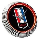 Camaro Emblem Neon Clock
