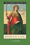 The Cambridge companion to Roman law