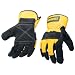 Dewalt DPG41 Large Premium Cowhide Leather Work Glove with Reinforced Palm And Wing Thumb and Safety Cuff
