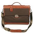 BGSD York Nylon & Leather Messenger Bag