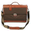 BGSD York Nylon & Leather Messenger Bag