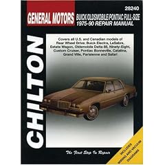 GM Buick/Olds/Pontiac 1975-90 Repair Manual (Total Car Care)