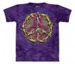 The Mountain Frog Peace Dye Tee T-shirt