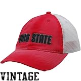 Nike Ohio State Buckeyes Youth Scarlet Washed Trucker Hat