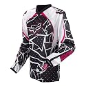 FOX Racing 02201 Girls Youth HC Motocross Jersey Black Pink YLG