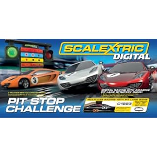 Scalextric Digital C1296 Pit Stop Challenge 1:32 Scale Race Set