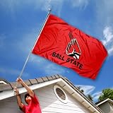 Ball State Cardinals BSU University Large College Flag