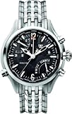 Tx T3b811 World Time Multifunction Bracelet With Black Dial