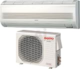 Review Sanyo  / Sanyo 09KS71 9,000 BTU Single Zone Wall-Mounted Cool Only Ductless Split System with DC Inverter, Microprocessor Controls and Wireless Remote Control (KS0971 Indoor/ C0971 Outdoor)