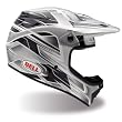 Bell MX-1 Frantic Black/Silver Full Face Motocross Helmet - Size : Extra Small