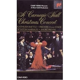 Carnegie Hall Christmas Concert [VHS]