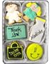 Beautiful Sweets Doctor Thank You Organic Cookies, 4 Cookies
