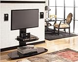 TV Pedestal w/ Shelf by Ashley - Metal (W160-19)