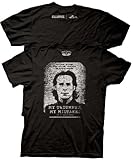  : Battlestar Galactica Gaius Baltar Biography Sci Fi Classic TV Show Adult Black Tee T-shirt, Large