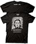 Battlestar Galactica Gaius Baltar Biography Sci Fi Classic TV Show Adult Black Tee T-shirt, Medium