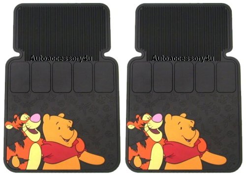 Winnie the Pooh & Tigger Walking   2 pc Floor Mats Set