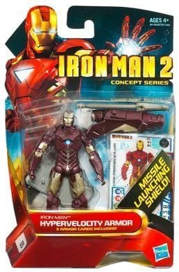 Hypervelocity Armor - Iron Man 2 - 3.75" Action Figure - Hasbro by Diamond Distributors