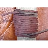 Lace Lacing Leather Topgrain Latigo Chocolate Brown 12 Feet 2 Pieces
