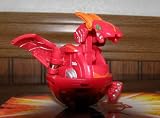 BAKUGAN SEASON 2 BAKUNEON NEW LOOSE NOVA 12 PYRUS RED HYPER DRAGONOID 740G RARE HIGH G'S
